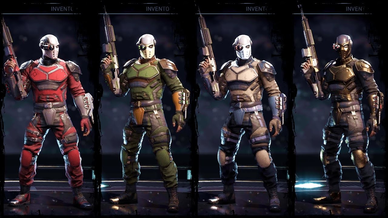 Deadshot - Gear and Skin Showcase - Injustice 2