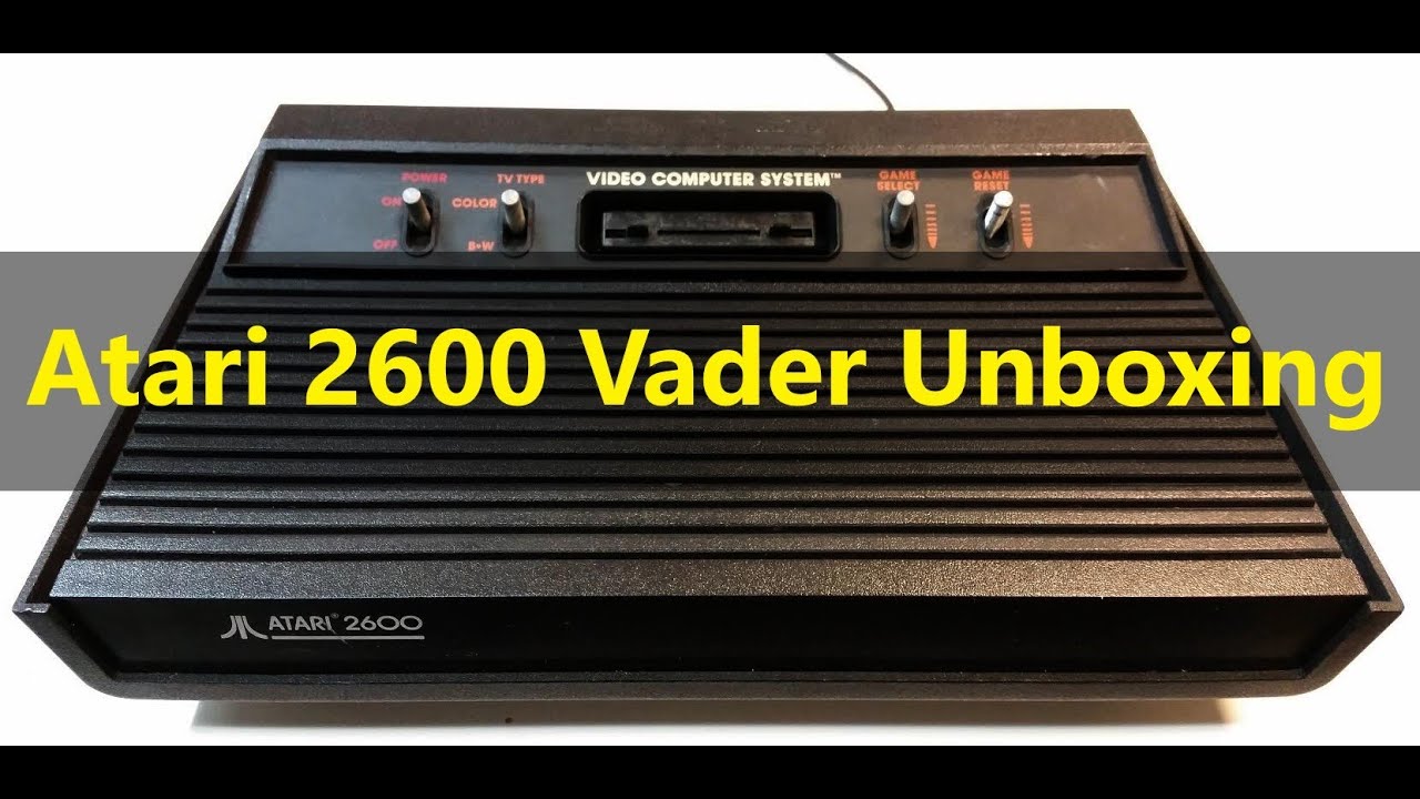 Unboxing: Atari 2600 