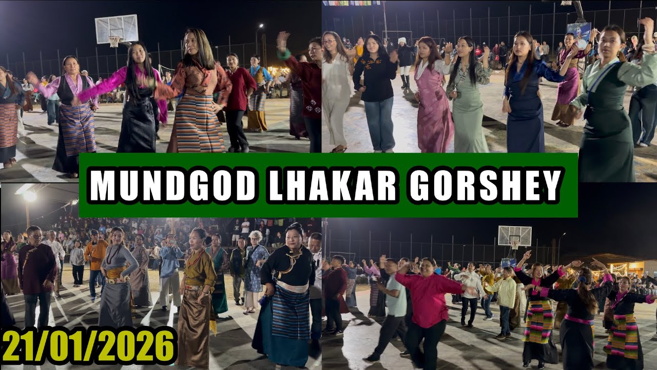 MUNDGOD LHAKAR GORSHEY ON 21 JAN 2026 #mundgod #gorshey #lhakar #tibetanvlogger #tibetanyoutuber