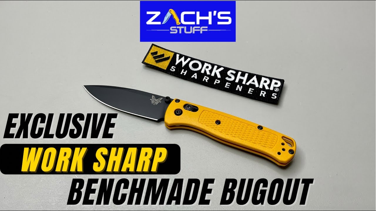 Unboxing ~ Exclusive Work Sharp Benchmade Bugout 535BK-2201