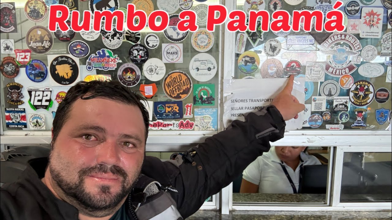 Cruzando FRONTERA de COSTA RICA HASTA PANAMA en MOTO. Parte 1