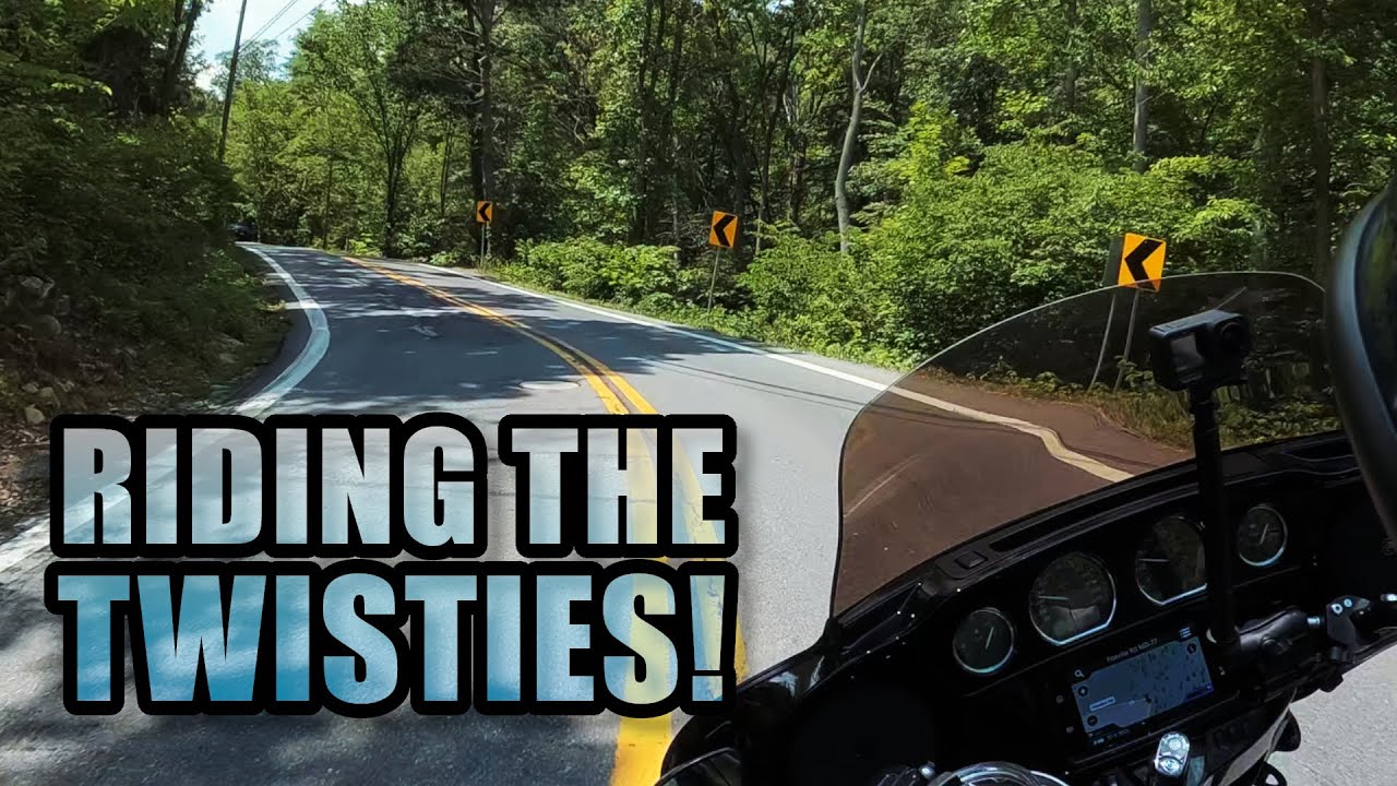 The best motorcycle roads in Maryland!