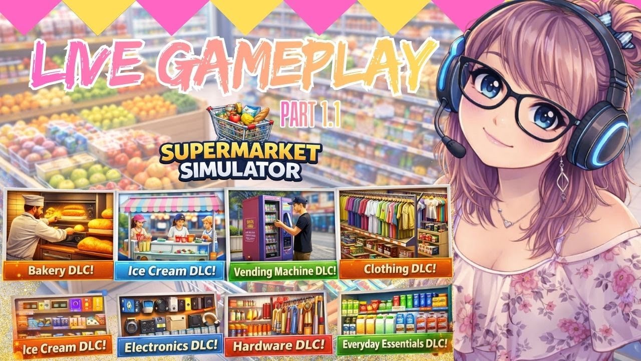 💸 NEW DLC Means MORE DEBT | Supermarket Simulator | Part 1.1