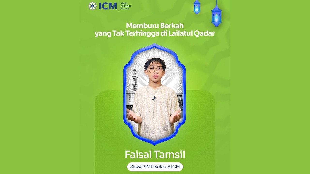 [Taushiyah Ramadan] Memburu Berkah yang Tak Terhingga di Lailatul Qadar - Faisal Tamsil