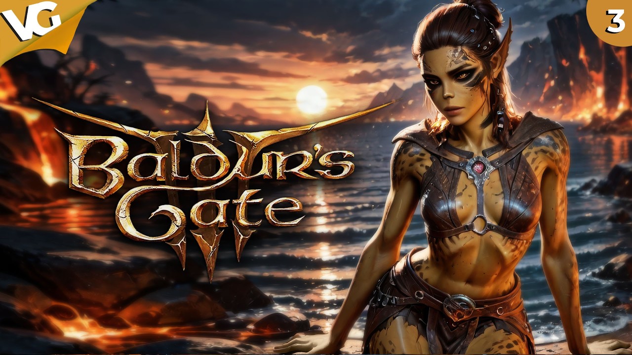 ✅ Baldur’s Gate 3. Коопный стрим. Часть 3