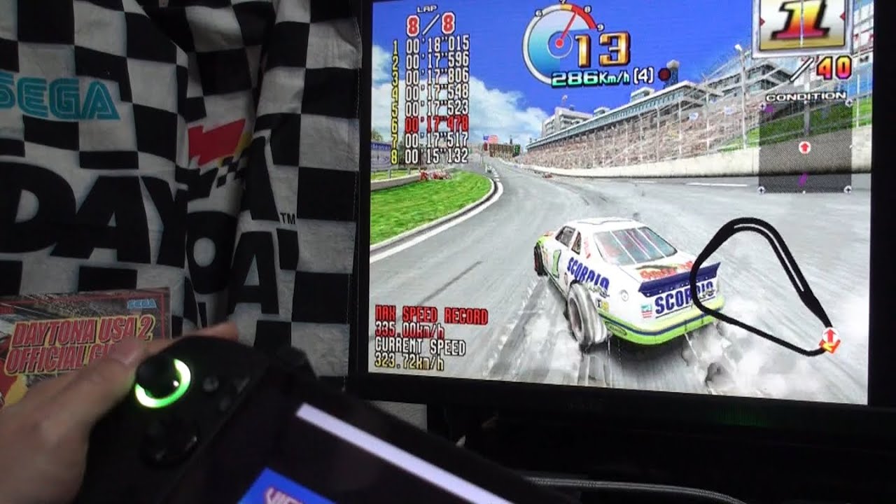 SEGA RACING CLASSIC2 初級1位 BGM 光吉ver XBOX Ally X Gyro 2画面 龍が如く８外伝