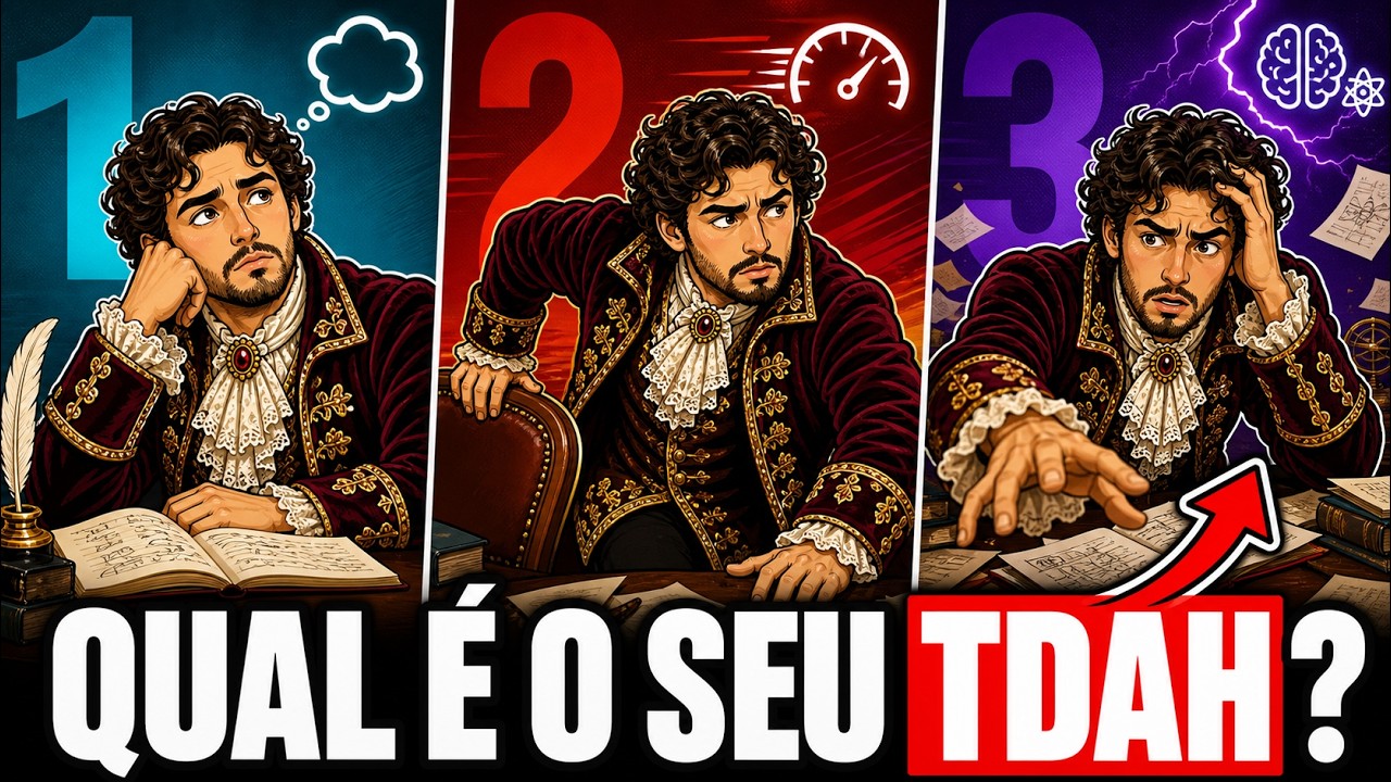 Os 3 Níveis do TDAH: do Desatento Sutil ao Combinado Caótico