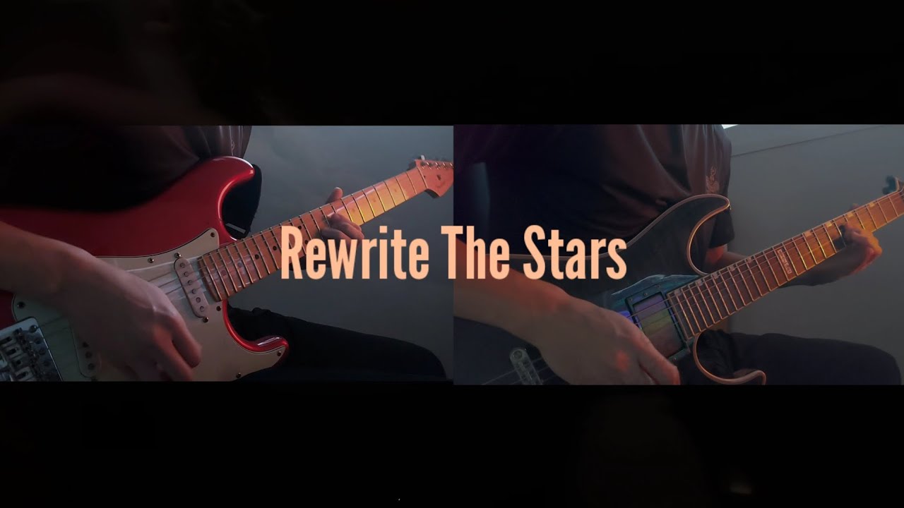 Rewrite The Stars / guitar cover / 위대한 쇼맨