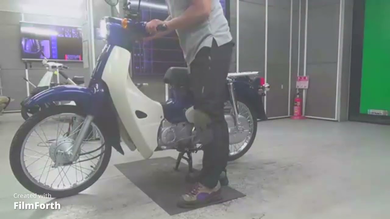 Мотоцикл minibike Honda C50 Super Cub рама AA09 питбайк скуретта багажник гв 2018 пробег 1 918 км