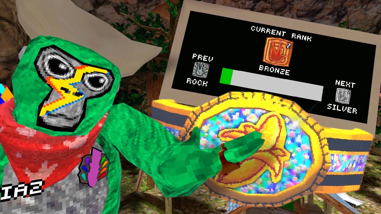 Gorilla tag finally added a ranked mode!!
