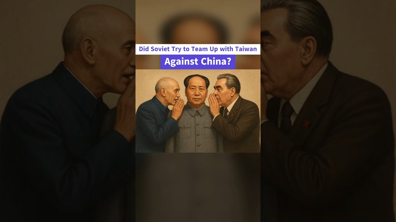 Soviet Tried to Team Up with Taiwan Against China? #history #coldwar #shorts #china #sovietunion