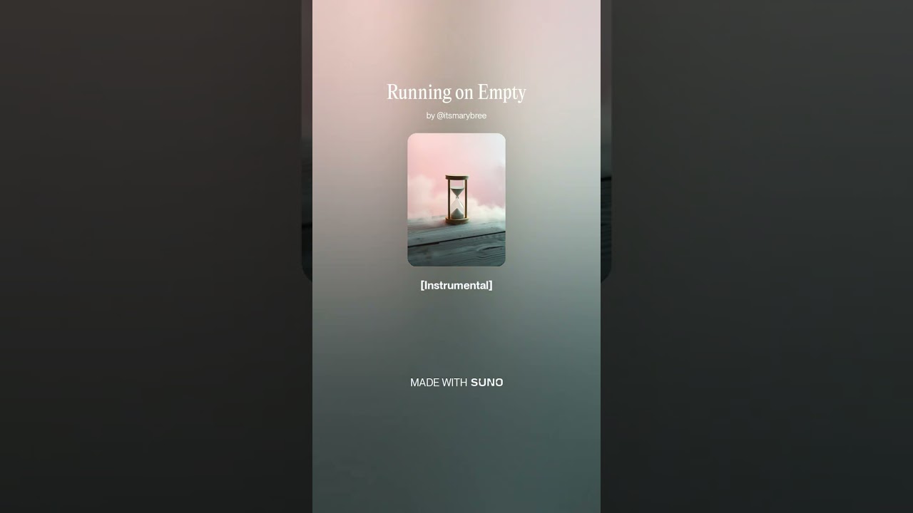 Running on Empty #instrumentalmusic