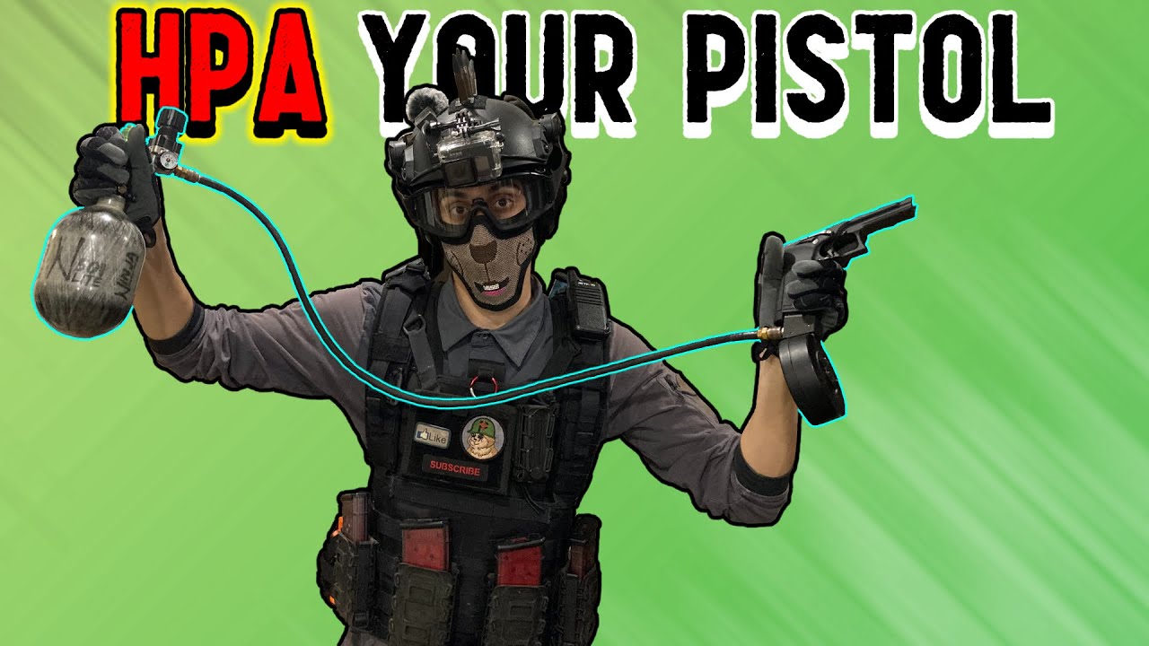 Airsoft For Beginners || How To HPA Your Pistol