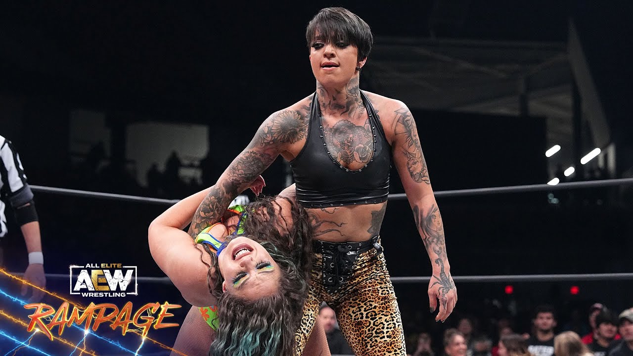Руби Сохо из Outcasts сражается с эволюционирующей Skye Blue! | 20.10.23, AEW Rampage