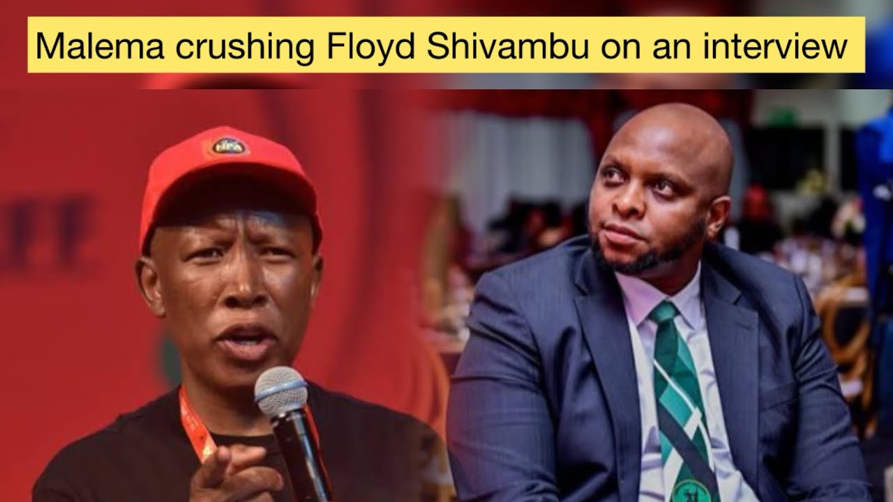 Julius Malema destroys Floyd Shivambu on an interview. &ldquo;He did all what he accused us of doing&rdquo;.