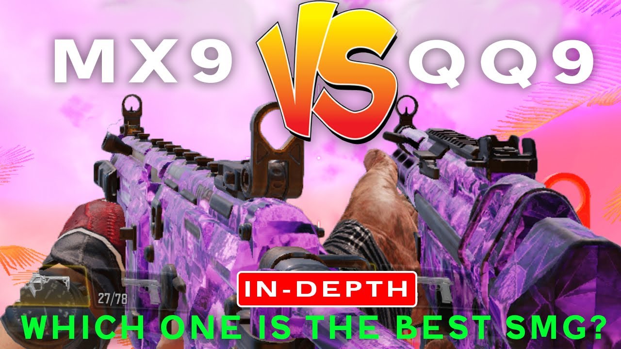 THE META FIGHT! MX9 VS QQ9 In-depth Comparison | Call Of Duty: Mobile