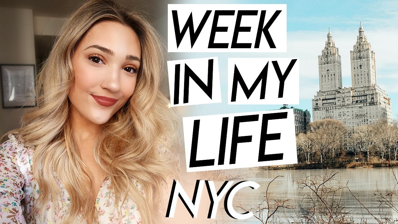 college week in my life nyc | dealing with stress, productivity, and grocery shopping!