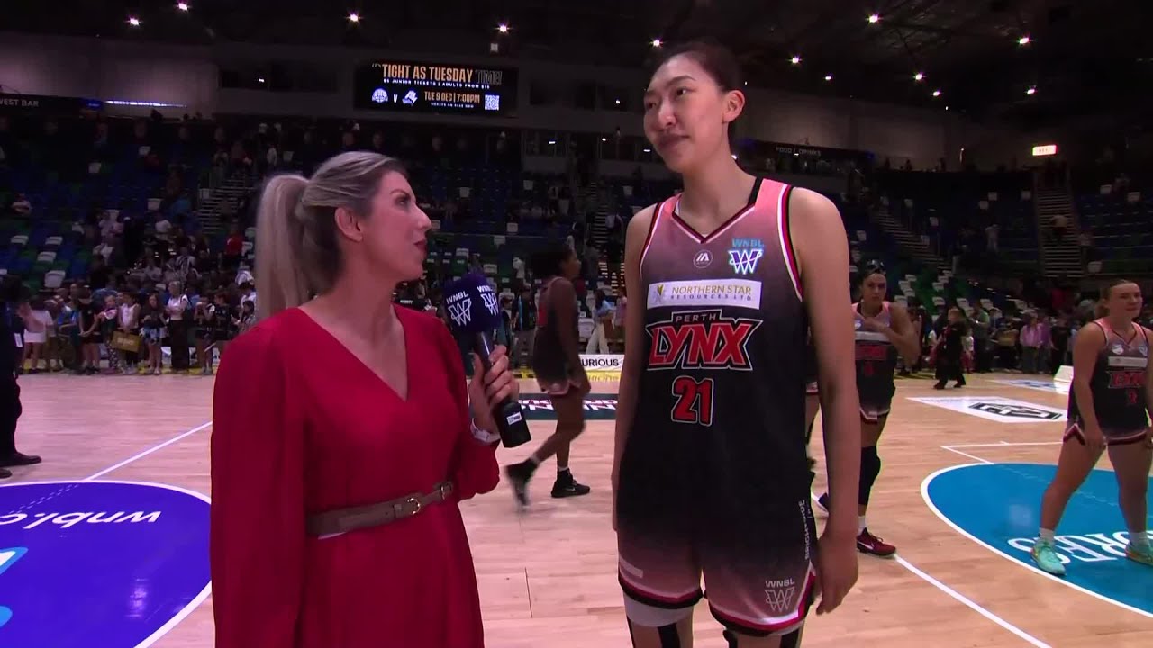 Han Xu speaks following her WNBL debut 💪