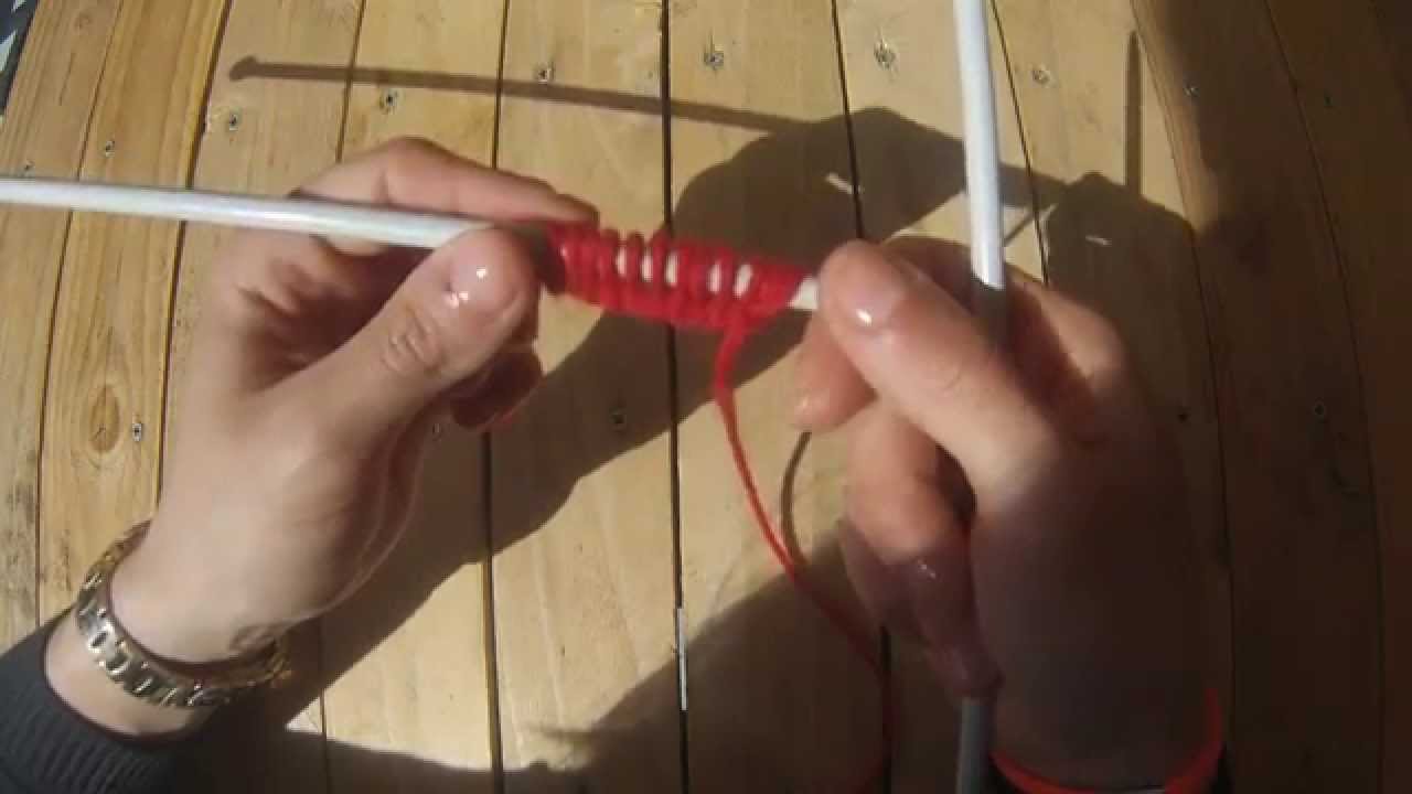 4 façons de monter les mailles au tricot DIY /4 maneras de montar los puntos