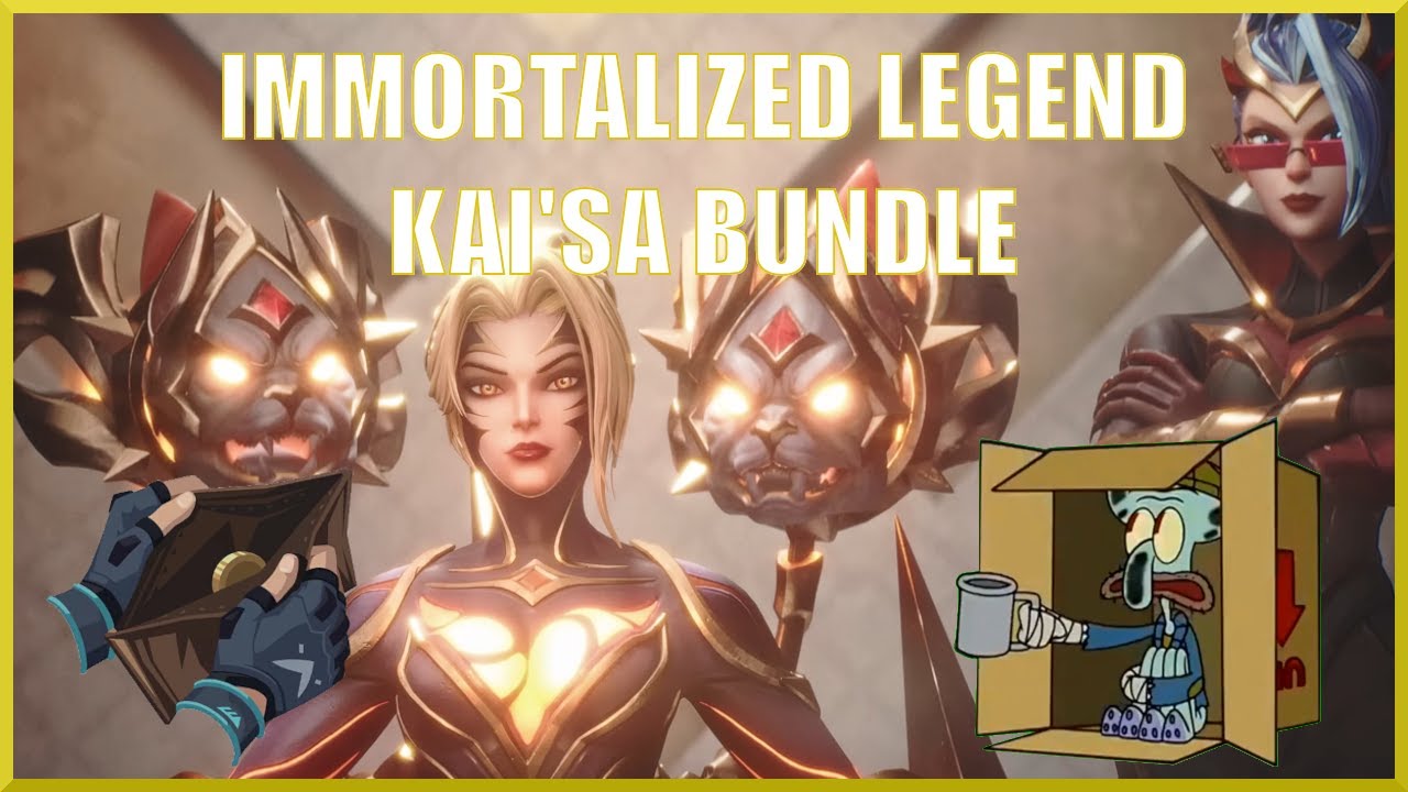 Hall of Legends: Signature Immortalized Legend Kai'sa Bundle - League of Legends