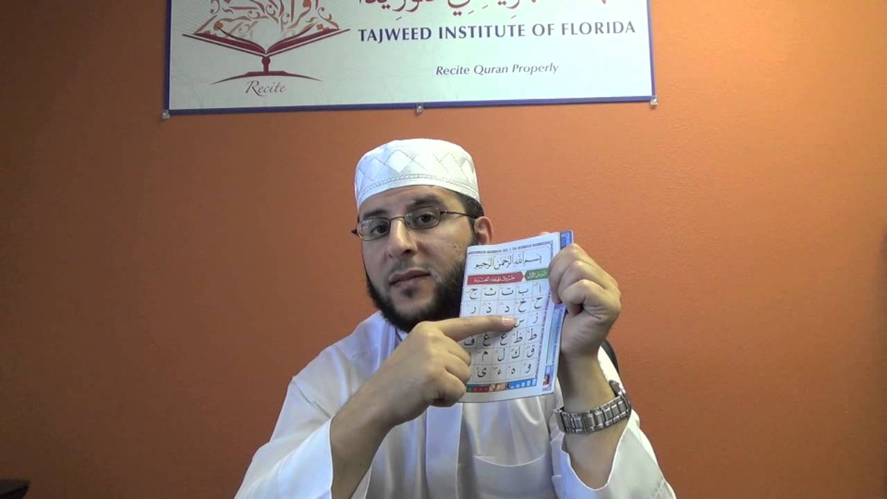 How to pronounce the Arabic Alphabet