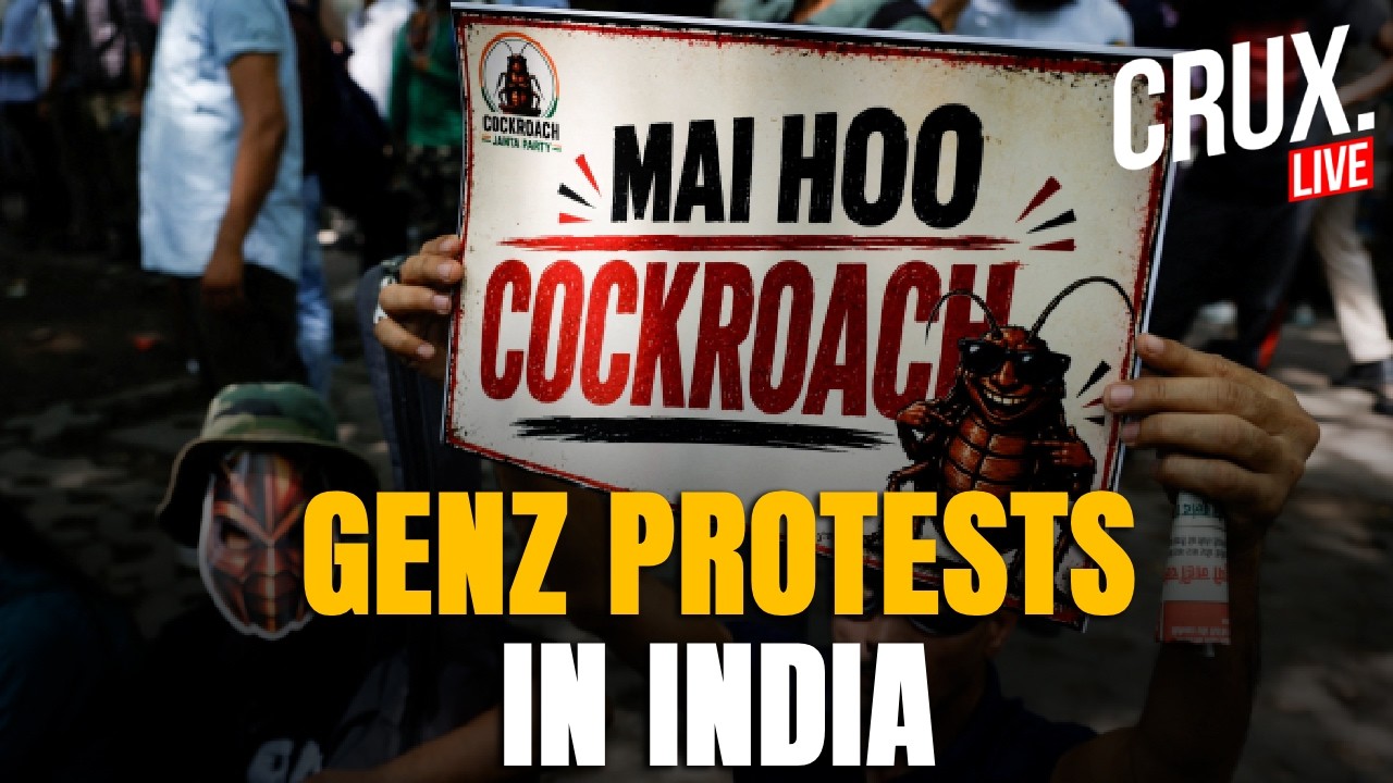 CJP Protest Live | GenZ Stir In Delhi | Cockroach Janta Party | Abhijeet Dipke | India News | Crux