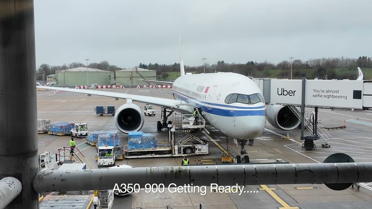 Air China London Gatwick 🏴󠁧󠁢󠁥󠁮󠁧󠁿 to Shanghai 🇨🇳 Flight - A350-900 - Economy - Trip Report [4k]