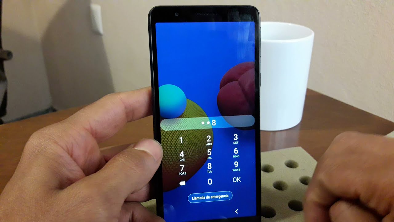 quitar pin, patrón contraseña samsung a01 core se me olvido la contraseña solución
