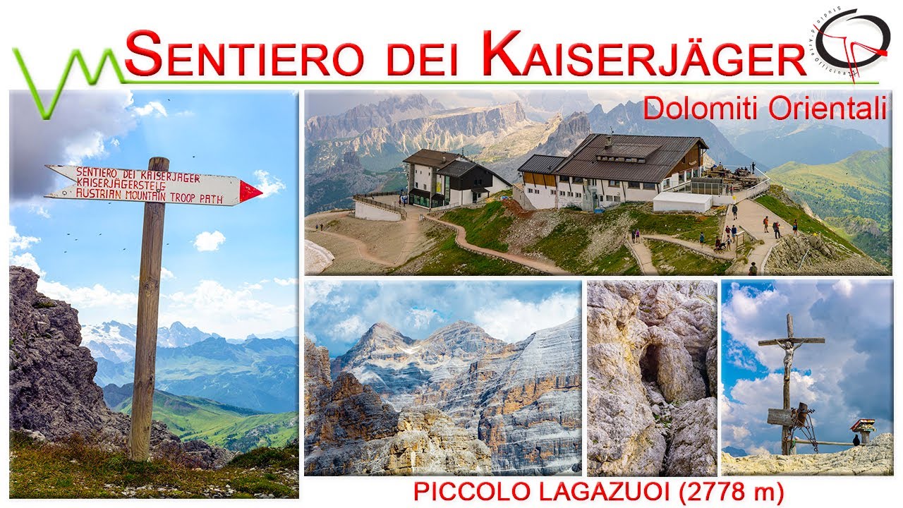 OFFICINA77 - Sentieri di guerra del Piccolo Lagazuoi, 2778 m | Dolomiti Orientali