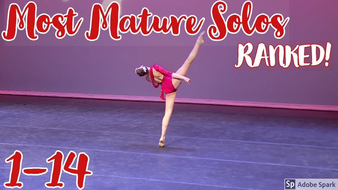 Each Girl's Most Mature Solo RANKED! | Dance Moms