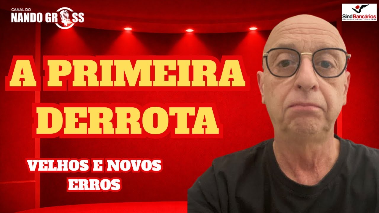 #INTER: DERROTA COM VELHOS E NOVOS ERROS/TÉCNICO INTERINO COMPROMETEU/O NOVO TITULAR DO MEIO CAMPO/