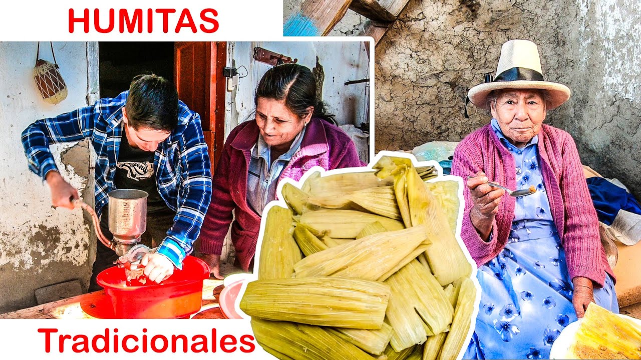 Preparamos HUMITAS de CHOCLO (DULCES y SALADAS) Tradicionales de MI PUEBLO