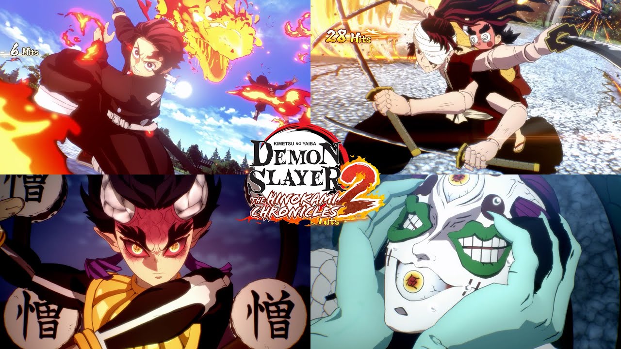 Demon Slayer Hinokami Chronicles 2 - All New Ultimate Attacks