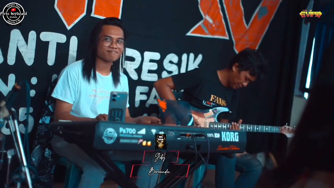 LAGU VIRAL! DEDE MANDA | BERCANDA | KARAOKE NADA CEWEK KEY D MINOR... 