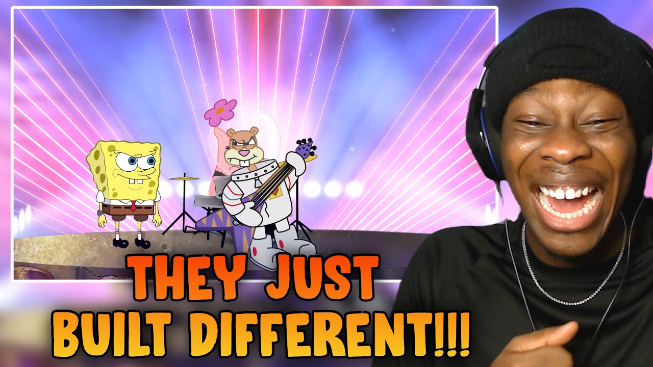 BUILT DIFFERENT Feat. Sandy Cheeks (Rap Music Video) l Reaction