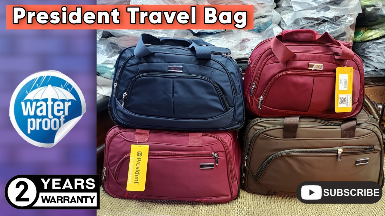 President Travel Bags: Premium, Lightweight, Unbeatable! | Showoff BD