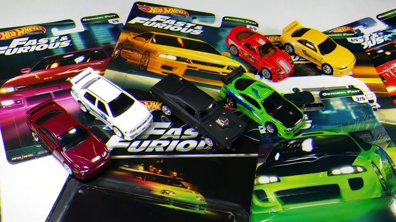 Liberando la no tan nueva serie premium Hot Wheels Rapidos y Furiosos originales, Original Fast.