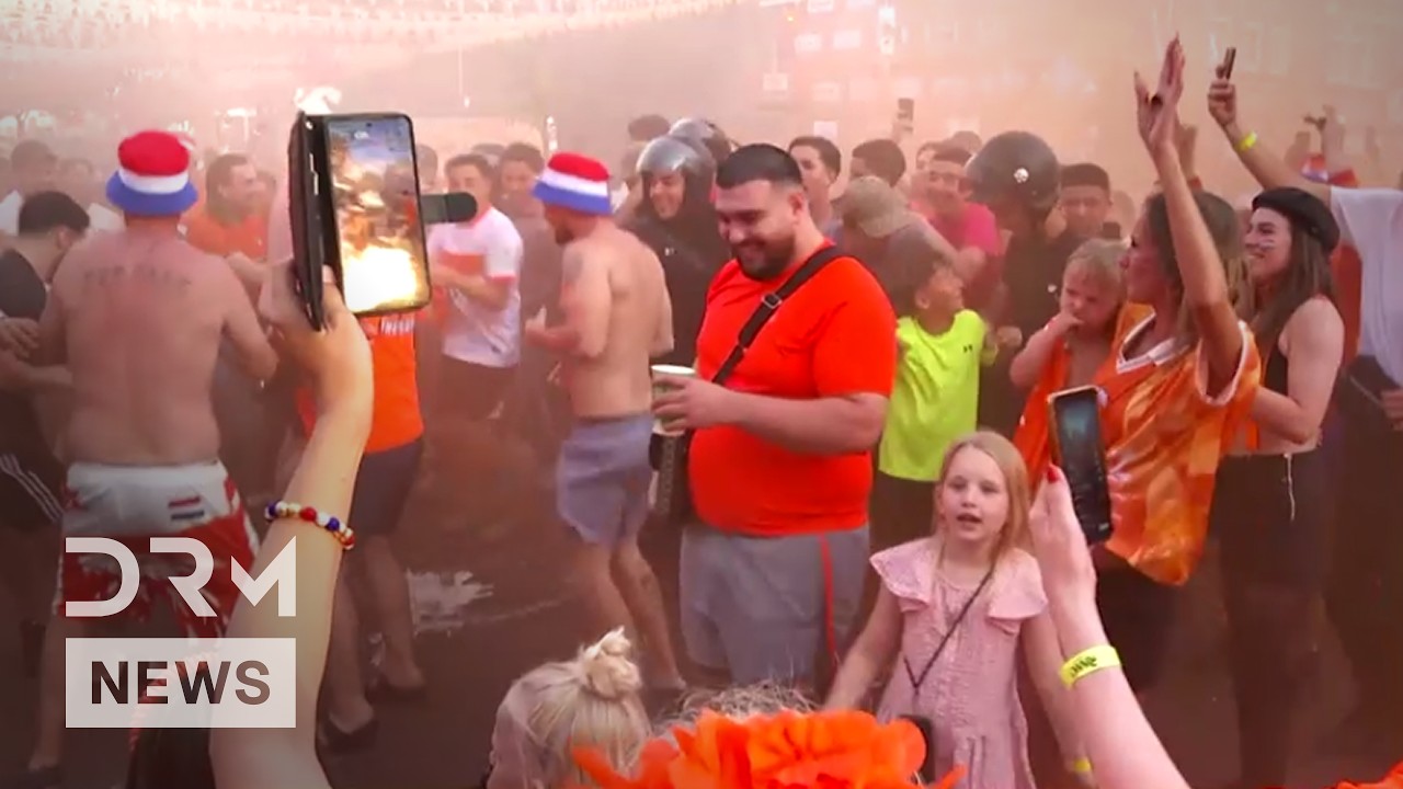 Dutch Fans EXPLODE in Celebration After Netherlands Crush Sweden | World Cup 2026 Group F | AD1Z