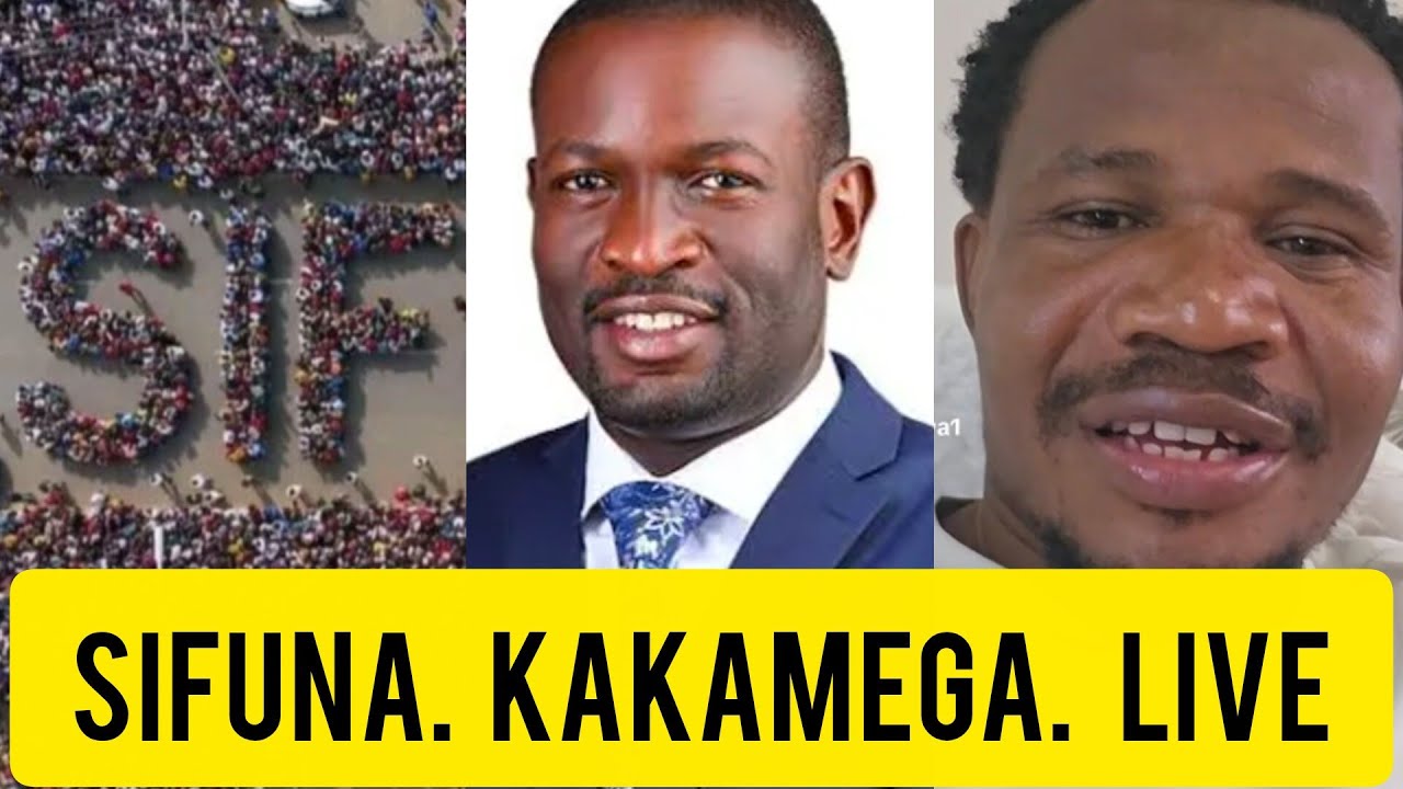 SIFUNA LIVE IN KAKAMEGA GOOZ WATUMWA KUVURUGA MKUTANO