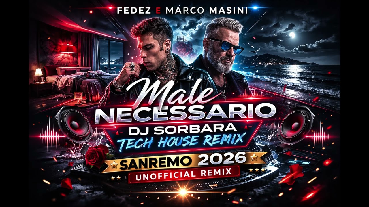 Fedez & Marco Masini &ndash; Male Necessario (DJ Sorbara Tech House Remix) | Sanremo 2026