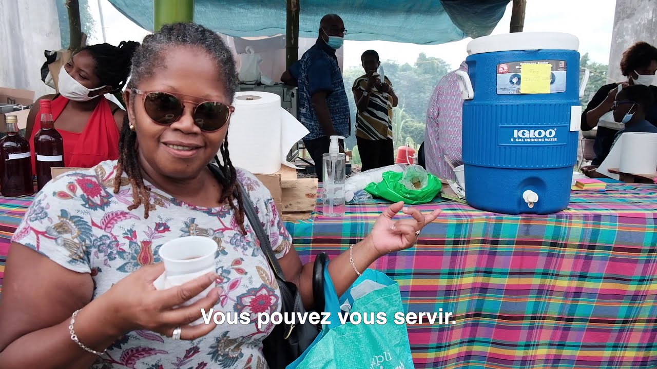 Marché spécial Yanm-Bwa au Gros-Morne