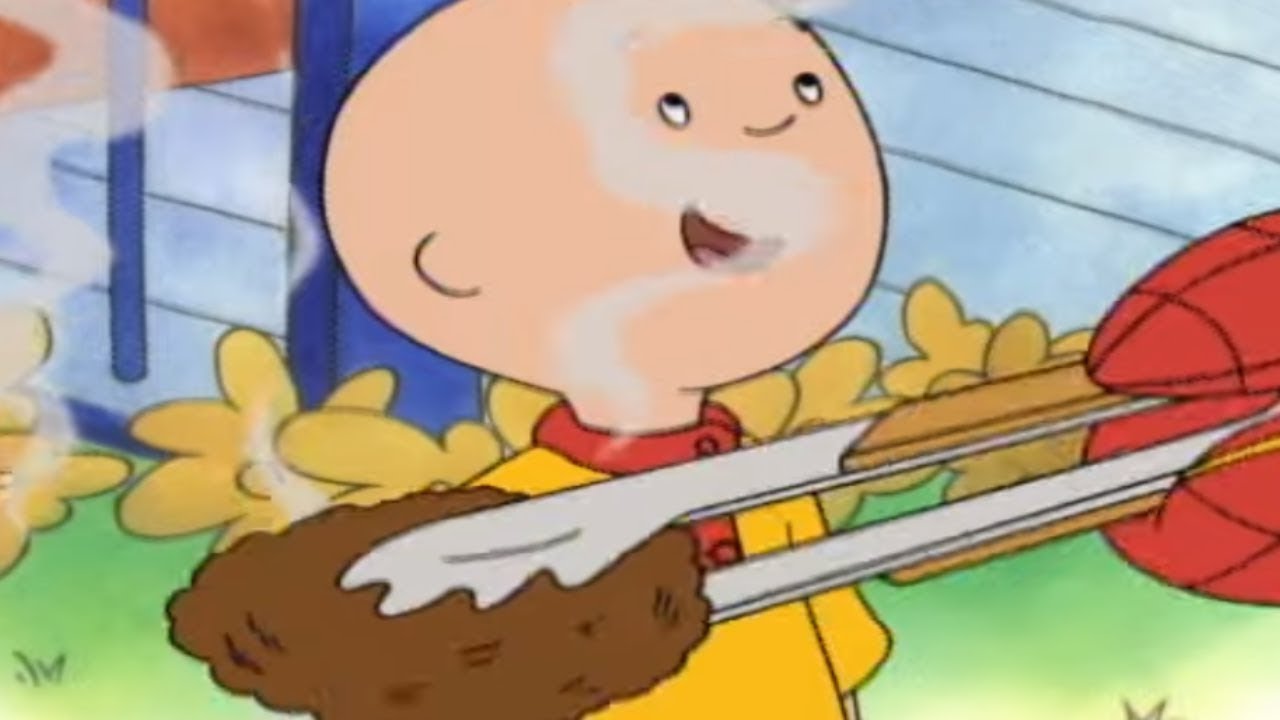 🍔 Barbecue Notturno 🍔 | Caillou Italiano | WildBrain Italiano