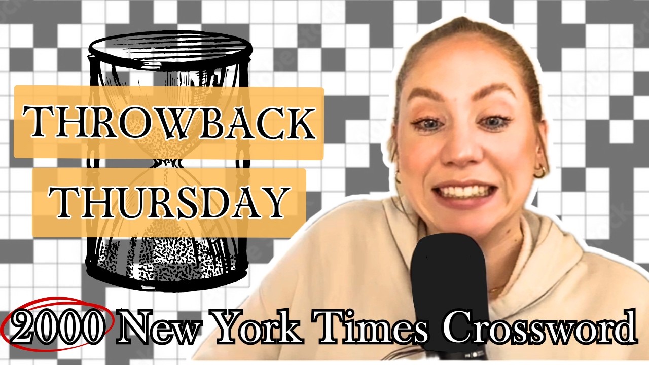 NOBODY JINX IT. | Throwback Thursday | August 31, 2000 NYT Crossword