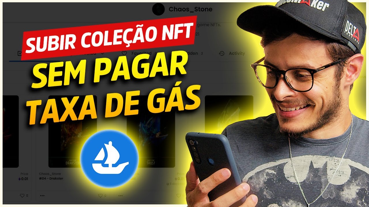 COMO SUBIR UMA COLEÇÃO DE NFT NA OPEN SEA SEM PAGAR TAXA DE GÁS - [PASSO A PASSO]