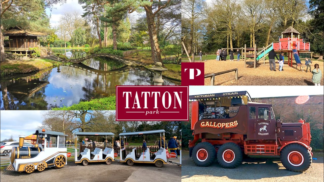 Tatton Park - Gardens, Train Ride, Farm, Stableyard, Playground & Shops | Cheshire, UK