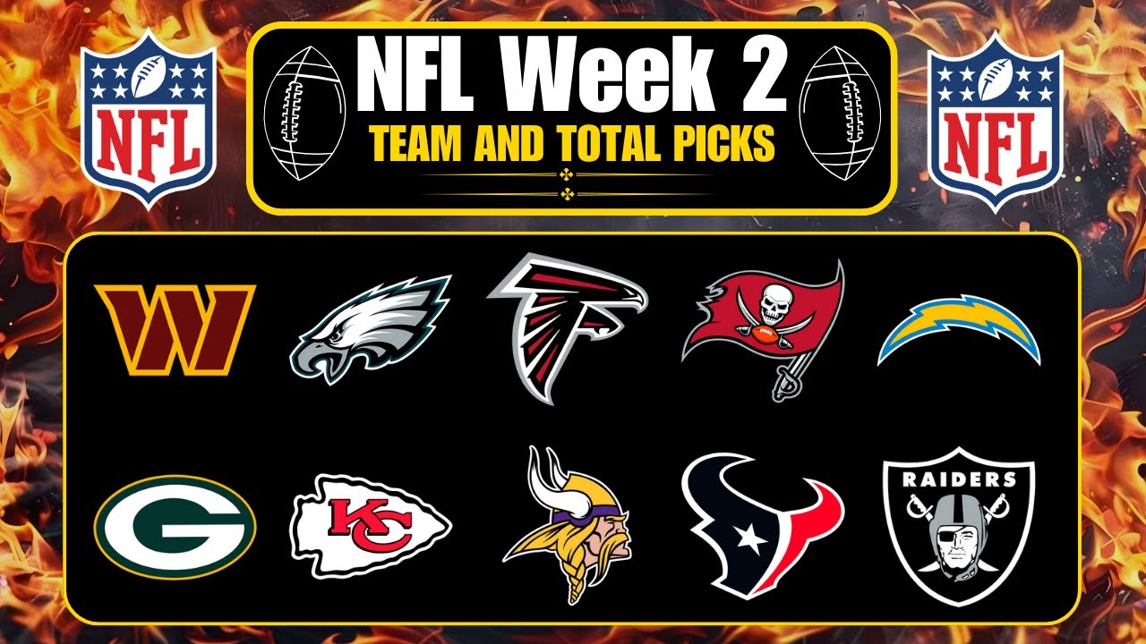 NFL Week 2 Picks! NFL Picks & Predictions 2025