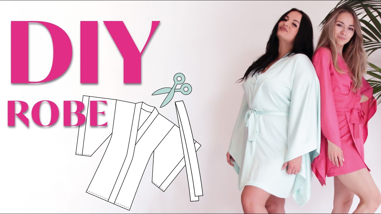 DIY Kimono Robe | Beginner Friendly Sewing tutorial | Kaira Robe Sewing Pattern
