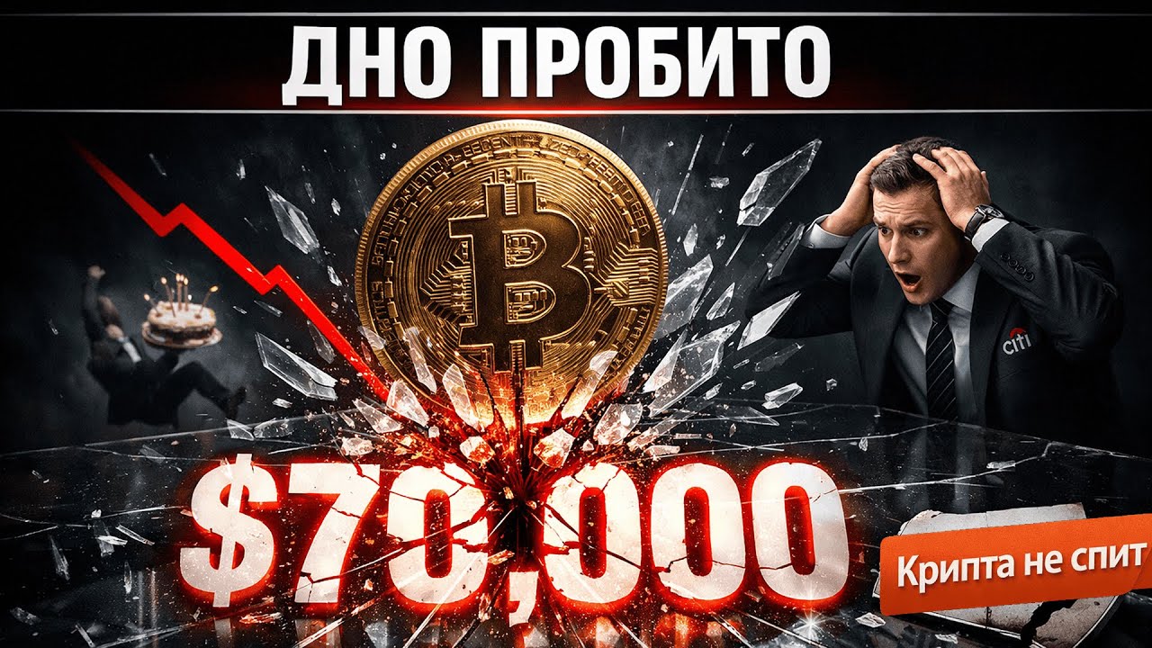 Ключевой уровень пробит: Это конец? Убытки Сэйлора на $2.5 млрд | Крипта не спит 05.02.2026