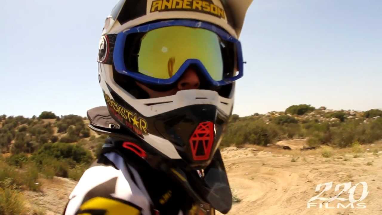 Rockstar Suzuki Lites Rider Jason Anderson Practice Day