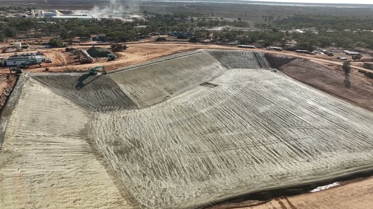 Buronga Landfill Cell (new) Ready for HDPE liner